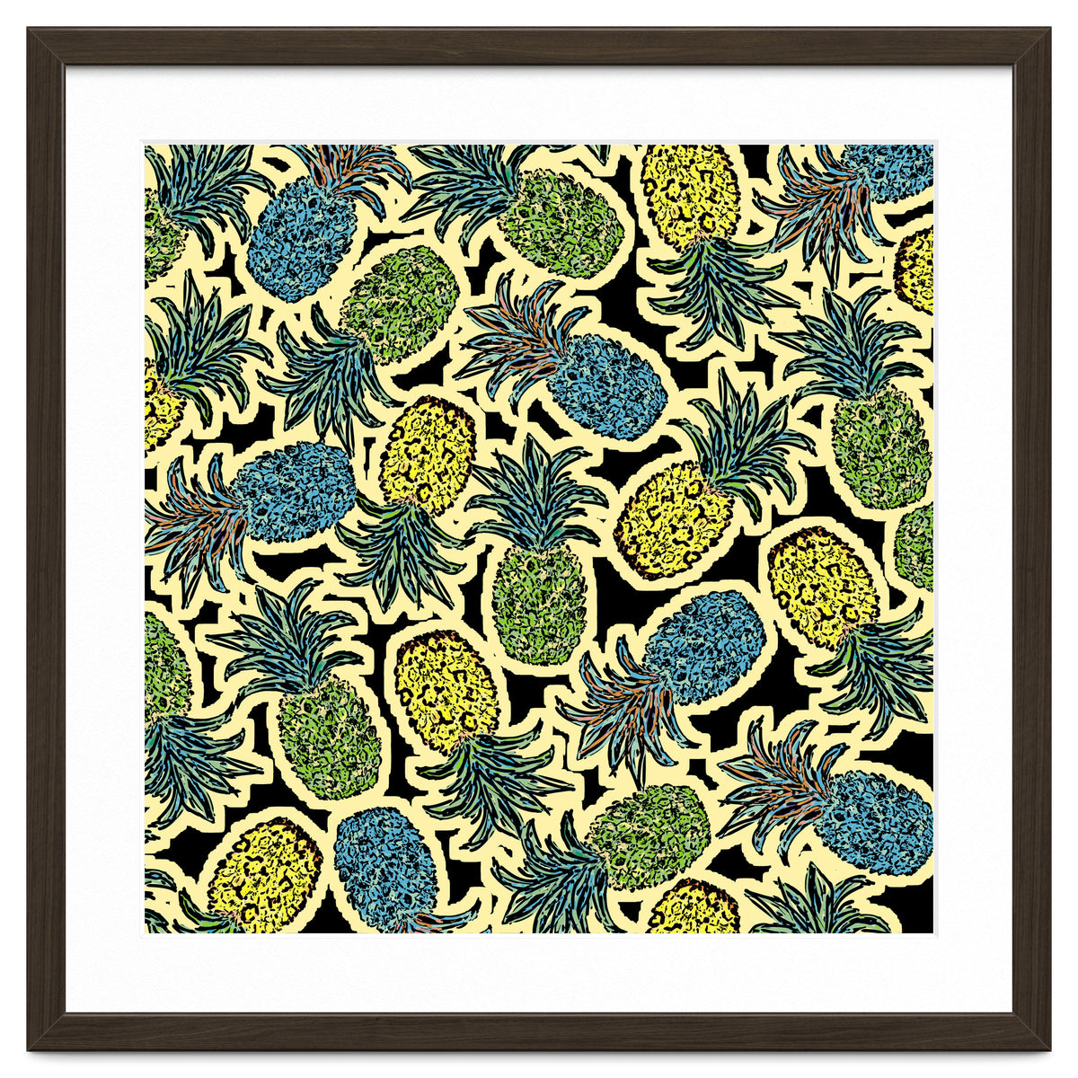 Pineapple Pandemonium Retro Tone