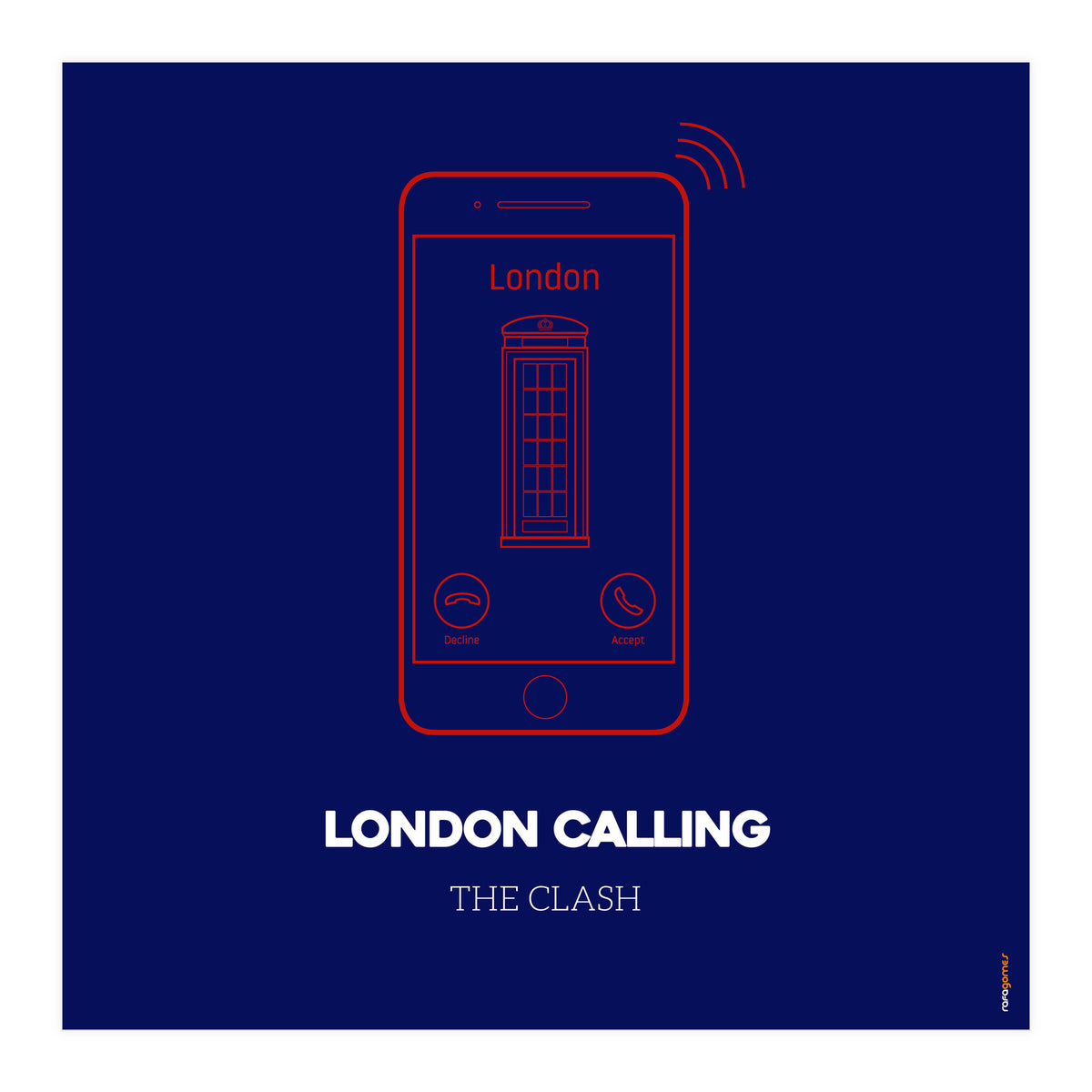The Clash London Calling (Print Only)