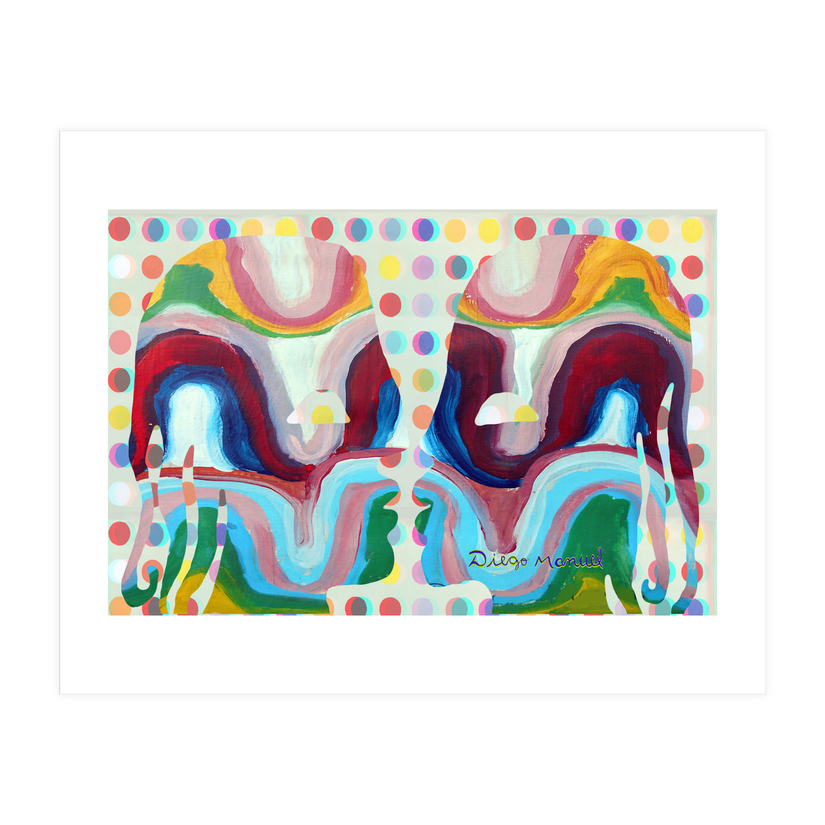 Abstracto Pop Nuevo B5 (Print Only)