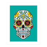 Colorful Skull III (Print Only) thumbnail