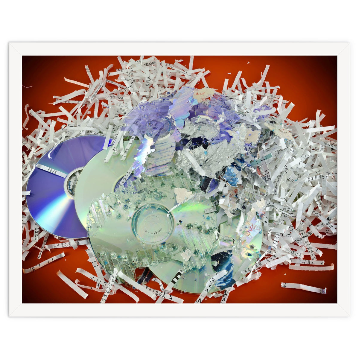 Destroyed information