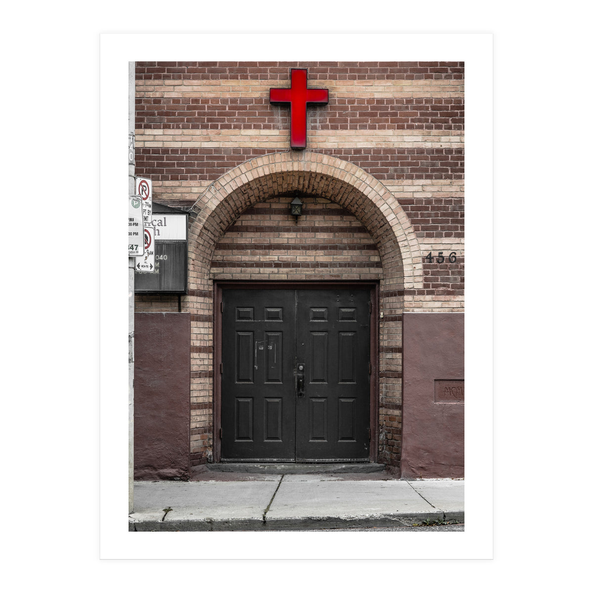 King Street East Methodist Church No 1 Color Version (Print Only)