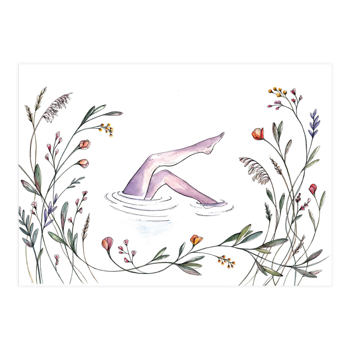 Relaxing (Print Only)