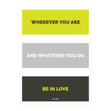 Be In Love - Rumi Quote Typography (Print Only) thumbnail