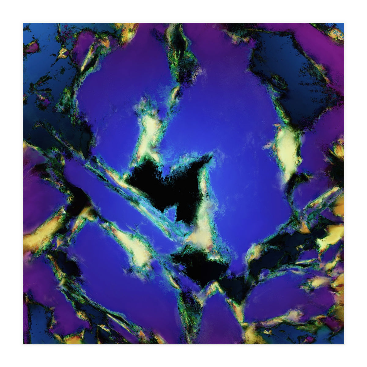 A Working Blue Engine (Print Only)