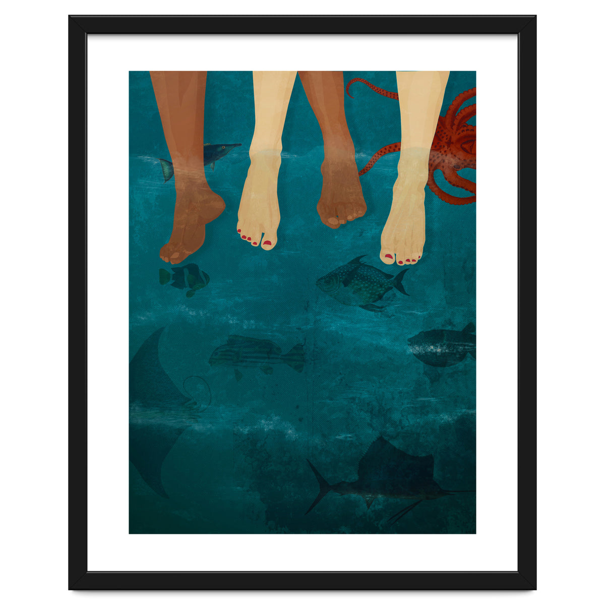 Sitting With The Fishes