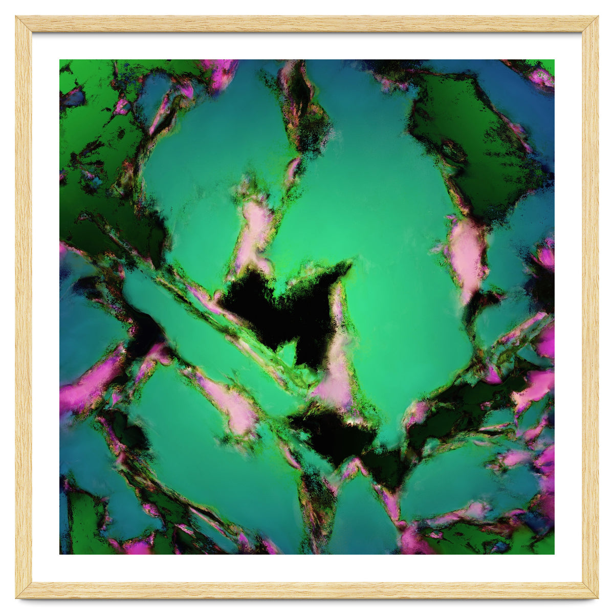 A Working Turquoise Engine