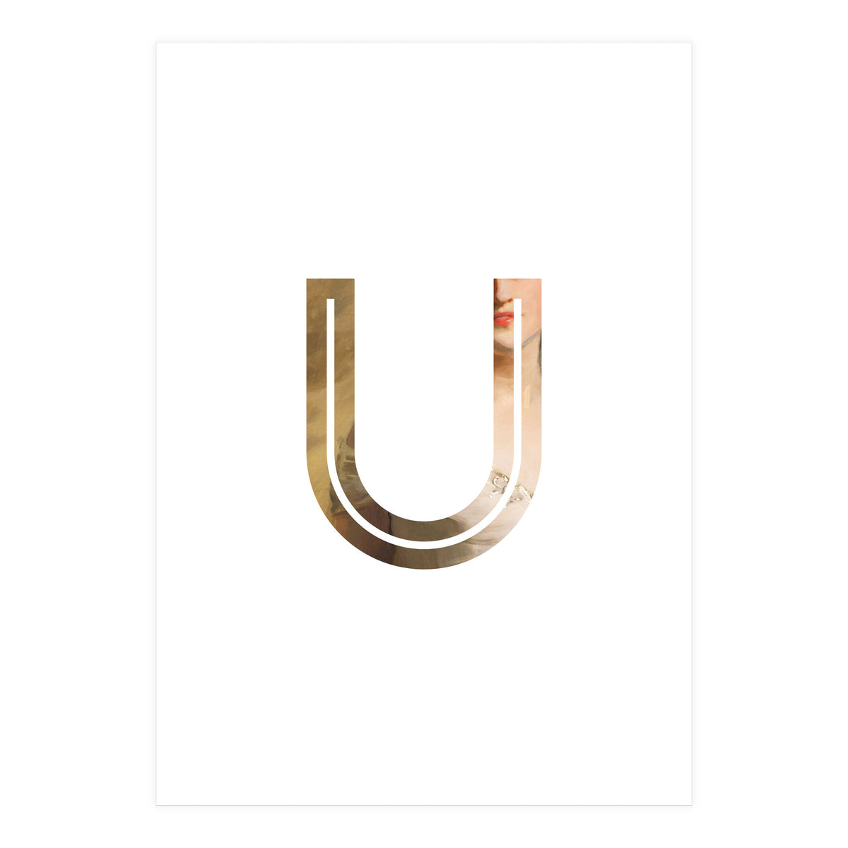 Letter U - (Impress) (Print Only)