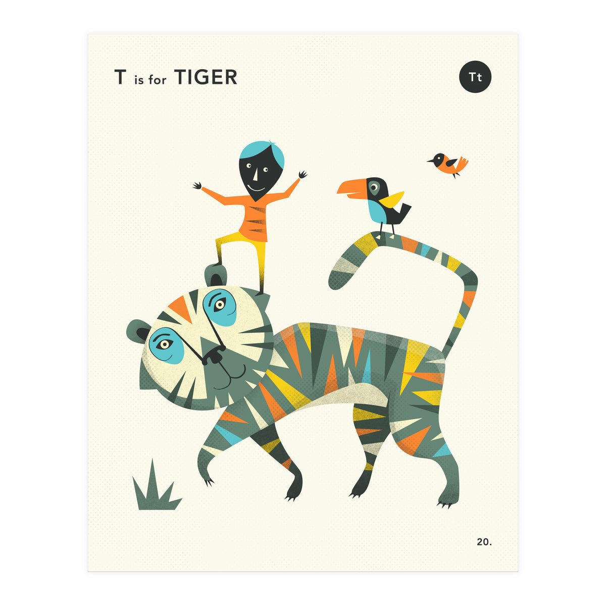 T Is For TIGER (Print Only)