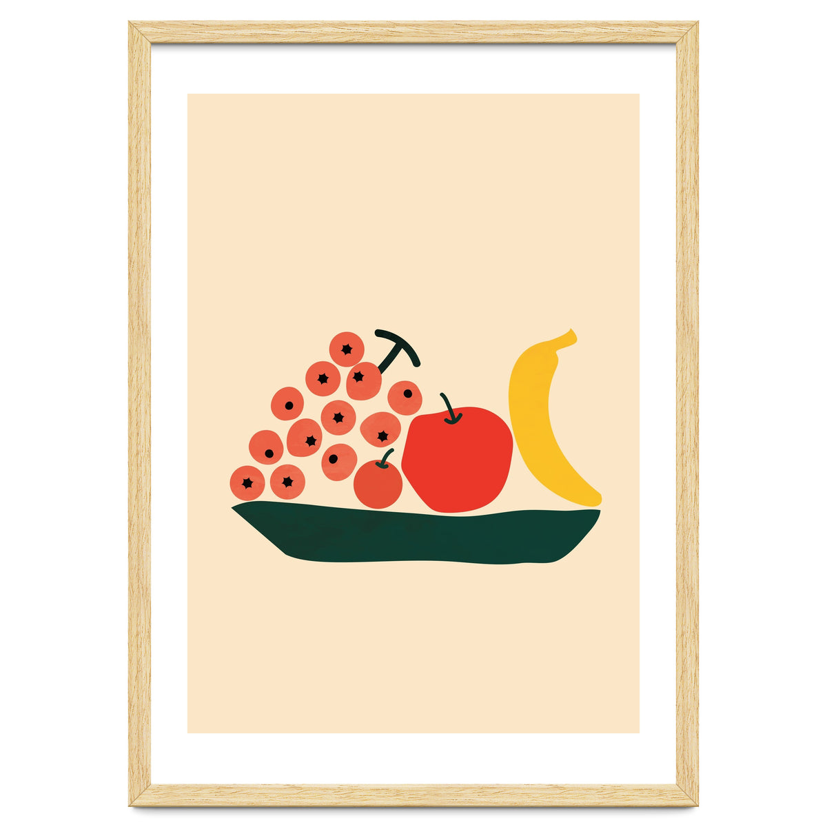 Abstract Modern Fruit