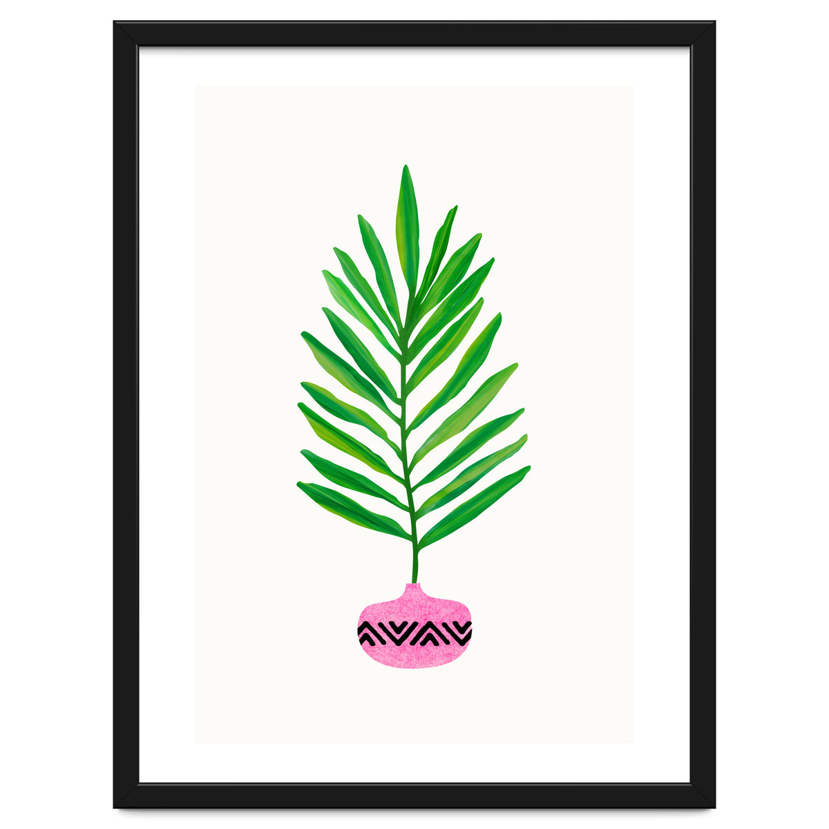 Modern Tropical Leaf