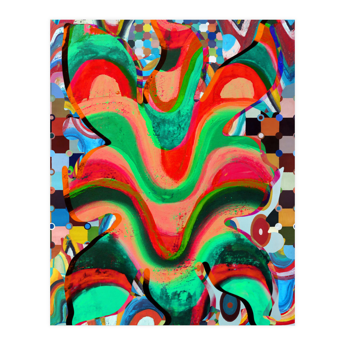 Pop Abstract 2023 Tapiz 84 (Print Only)