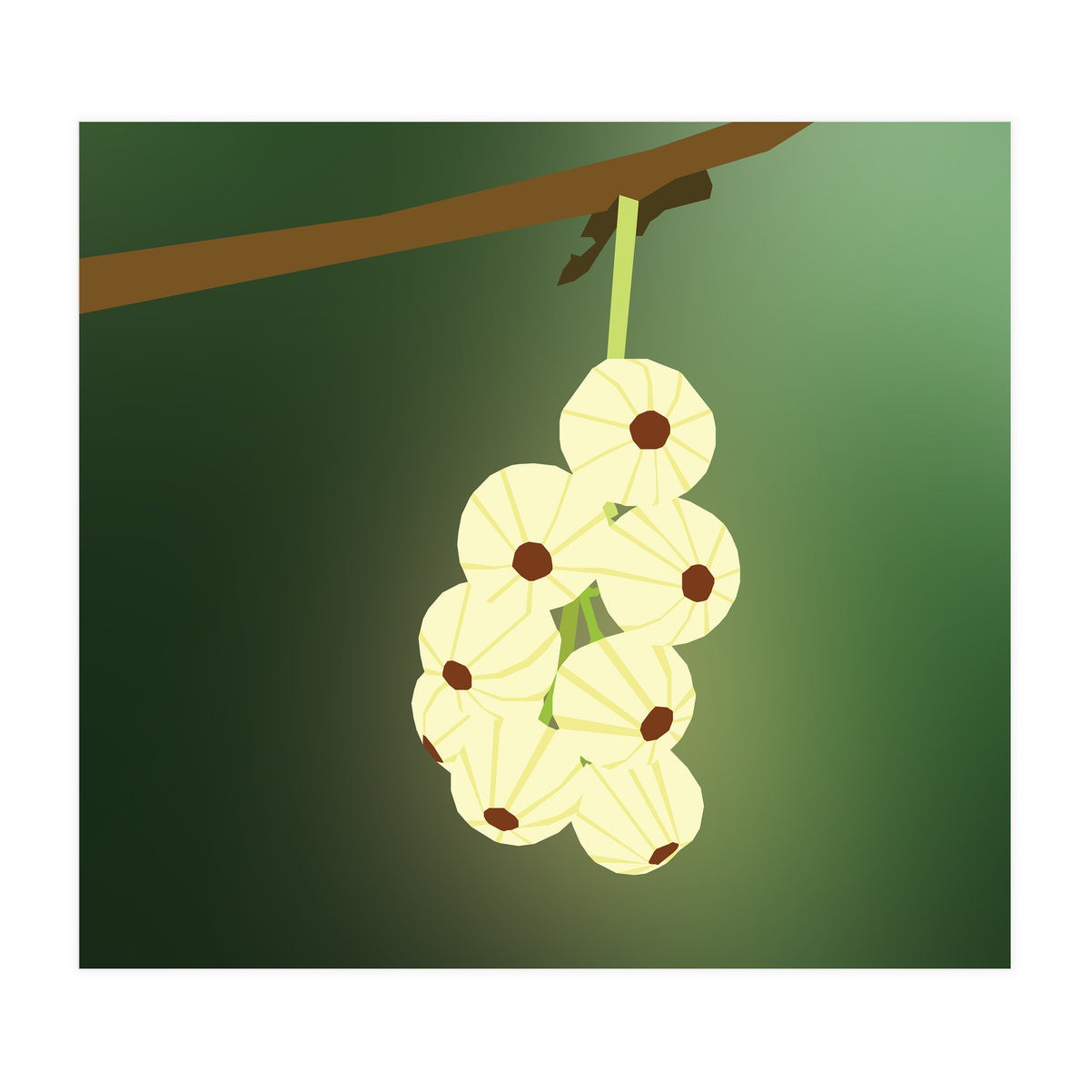 Cherry Blossom Art (Print Only)