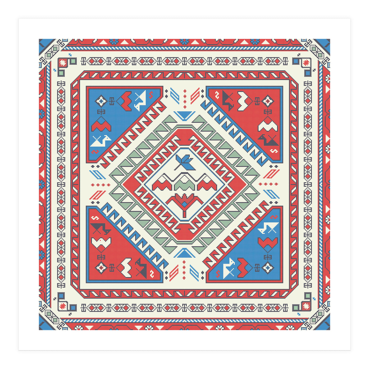 Georgian rug 1 (Print Only)