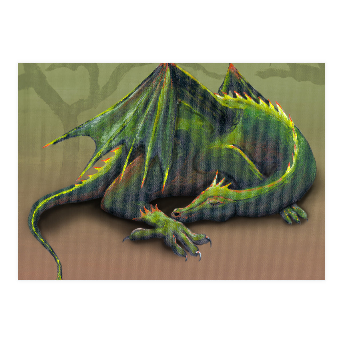 Sleeping dragon (Print Only)