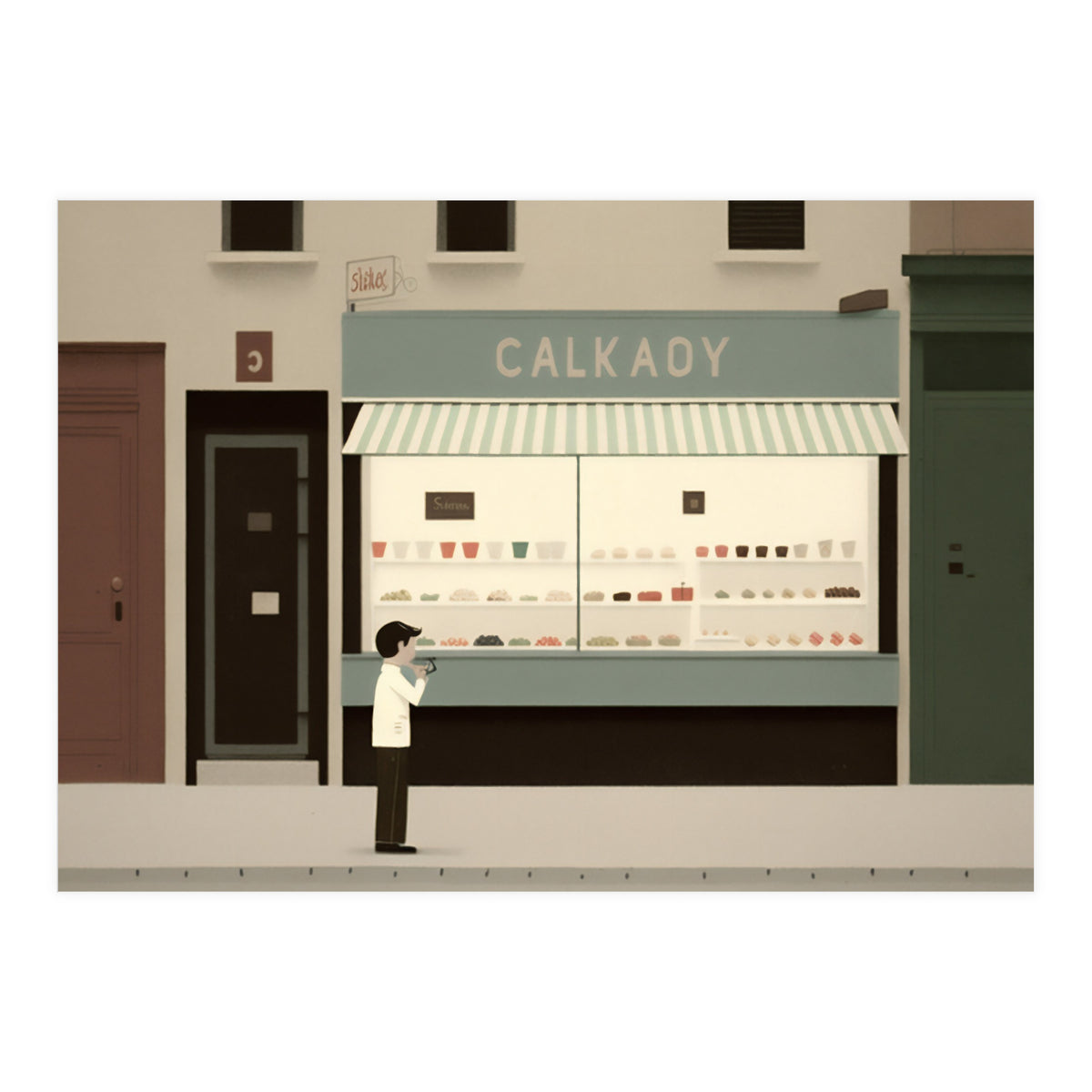 Candy Shop Painting (Print Only)