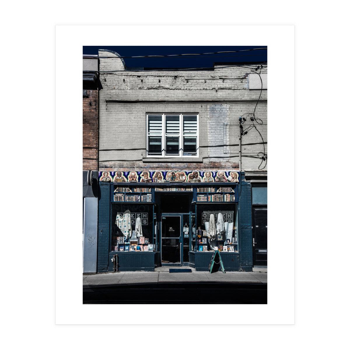 No 914 Queen St E Toronto Canada 2 Color Version (Print Only)