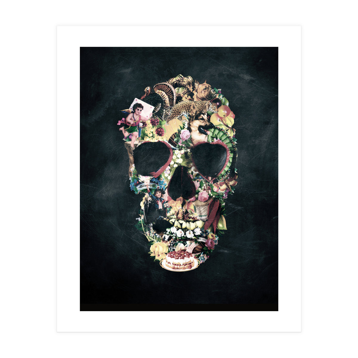 Vintage Skull (Print Only)