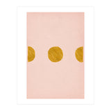 Pink and rust minimalist shapes (Print Only) thumbnail