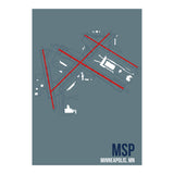 Minneapolis Airport Layout (Print Only) thumbnail