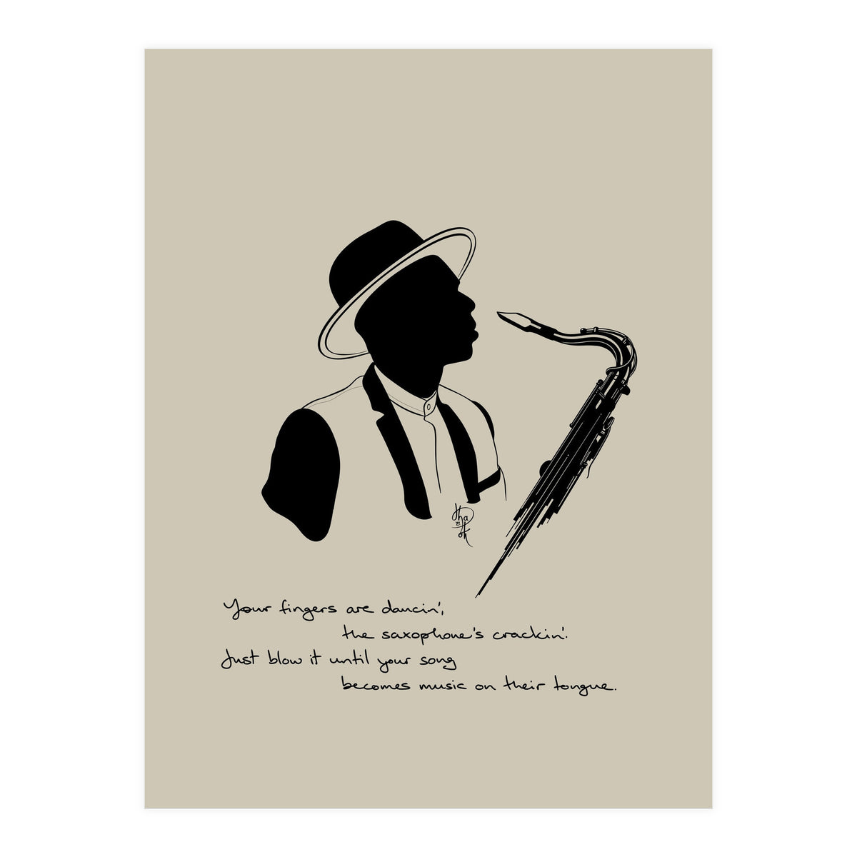Jazz Man 3 (Print Only)