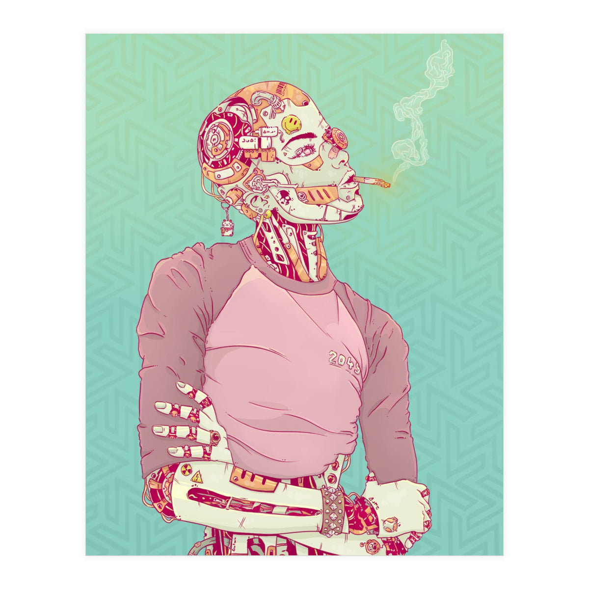 Nostalgic Lady (Print Only)