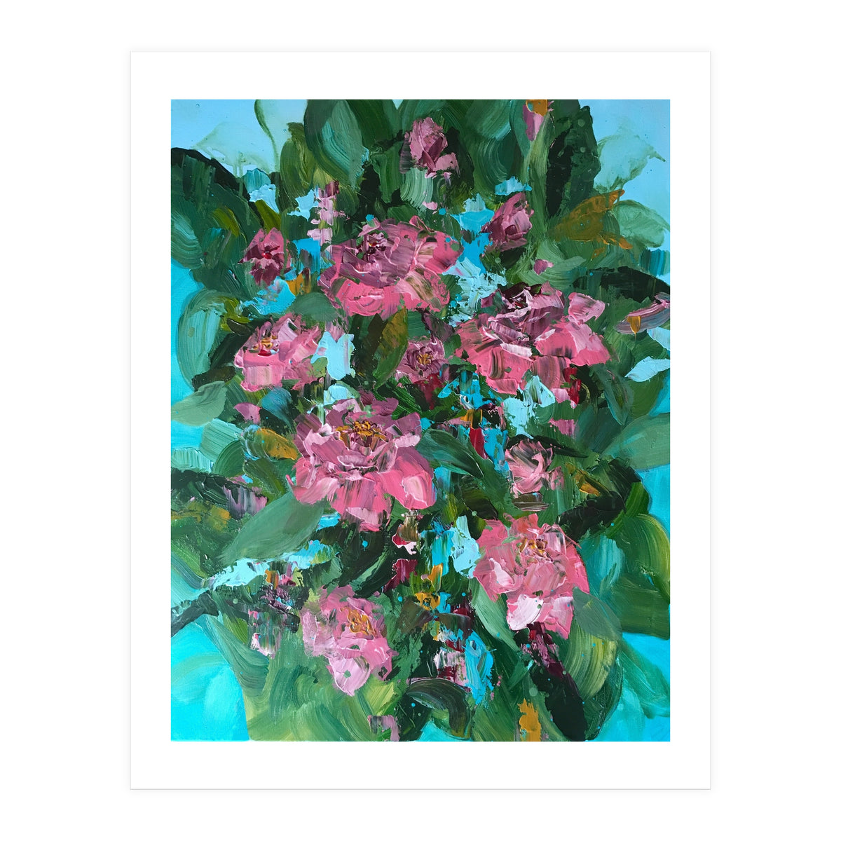 Vibrant Roses (Print Only)