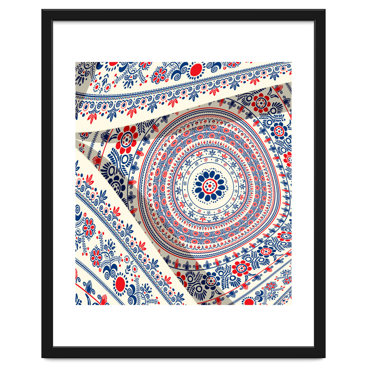 Romanian embroidery background 43