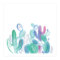 Abstract Cacti (Print Only)