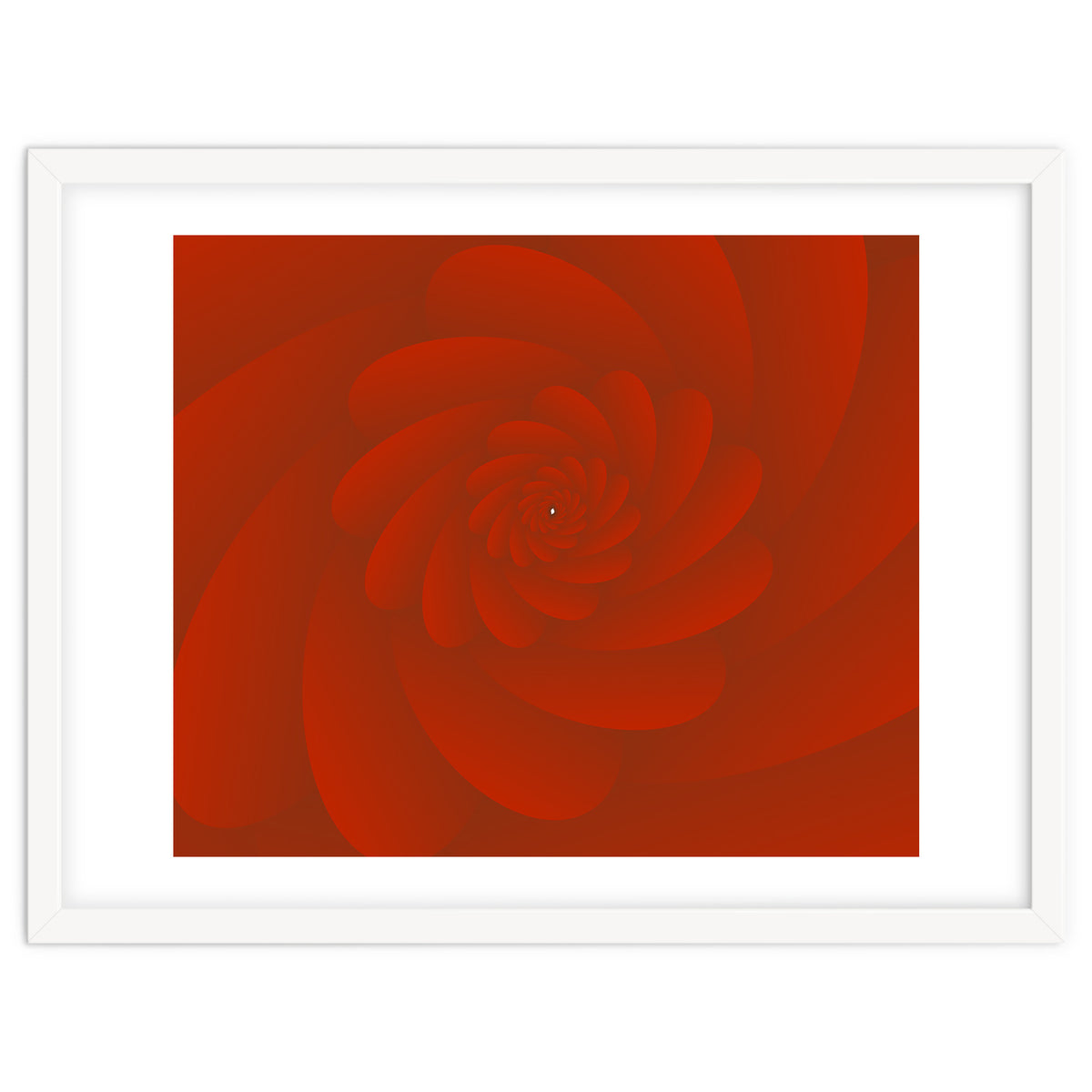 3 D Image Abstract Rose Flower ART