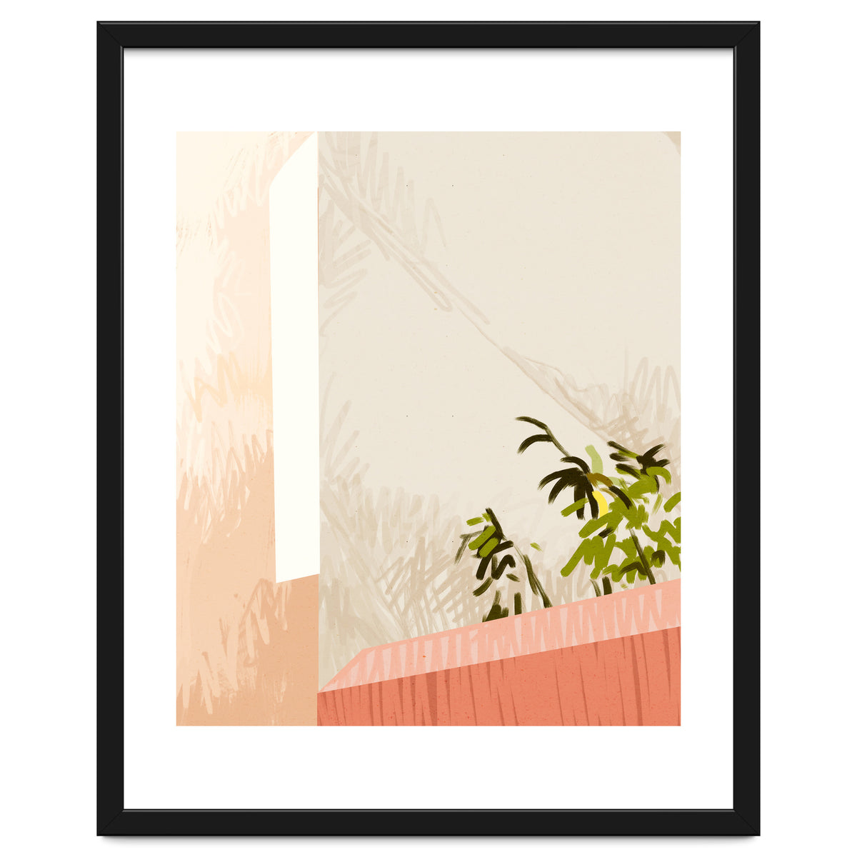 Lazy Afternoon #Abstract Digital Plants Grow