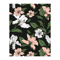 Flowers in the tropical night (Print Only)