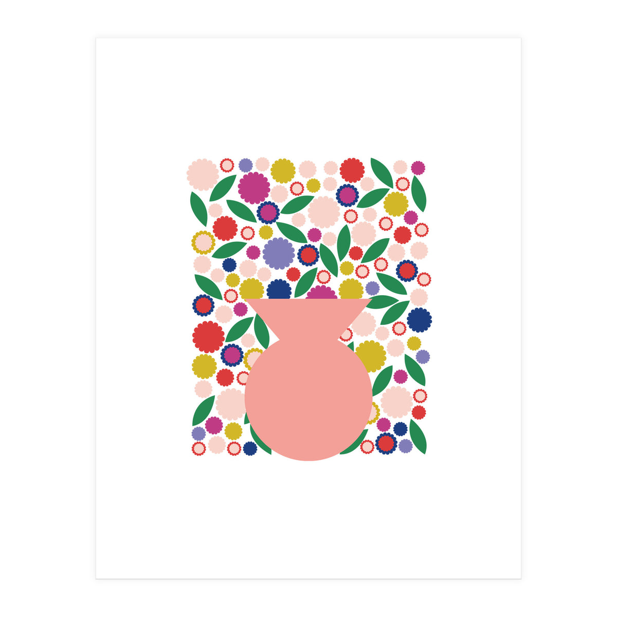 Mediterranean Terra Cotta Pot1 (Print Only)