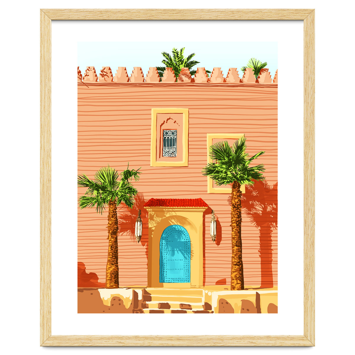 The Blue Door, Tropical Architecture Morocco