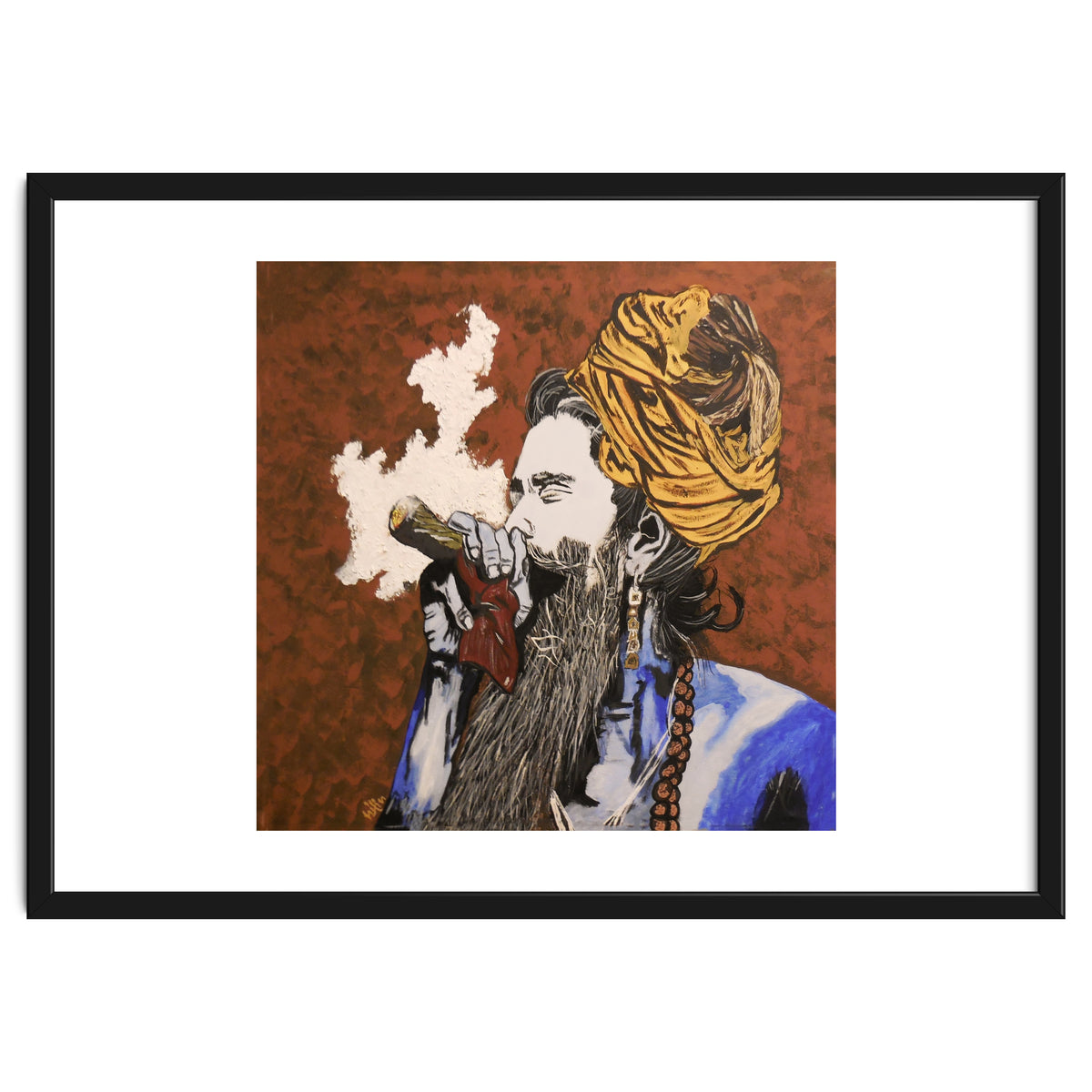 Aghori - Acrylic On Canvas