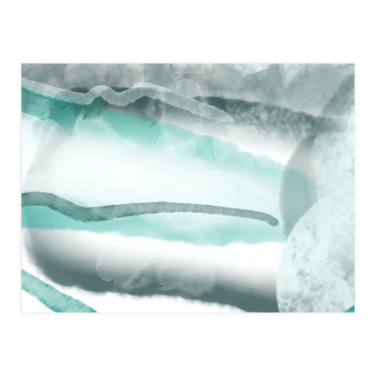 Depths In Green (Print Only)