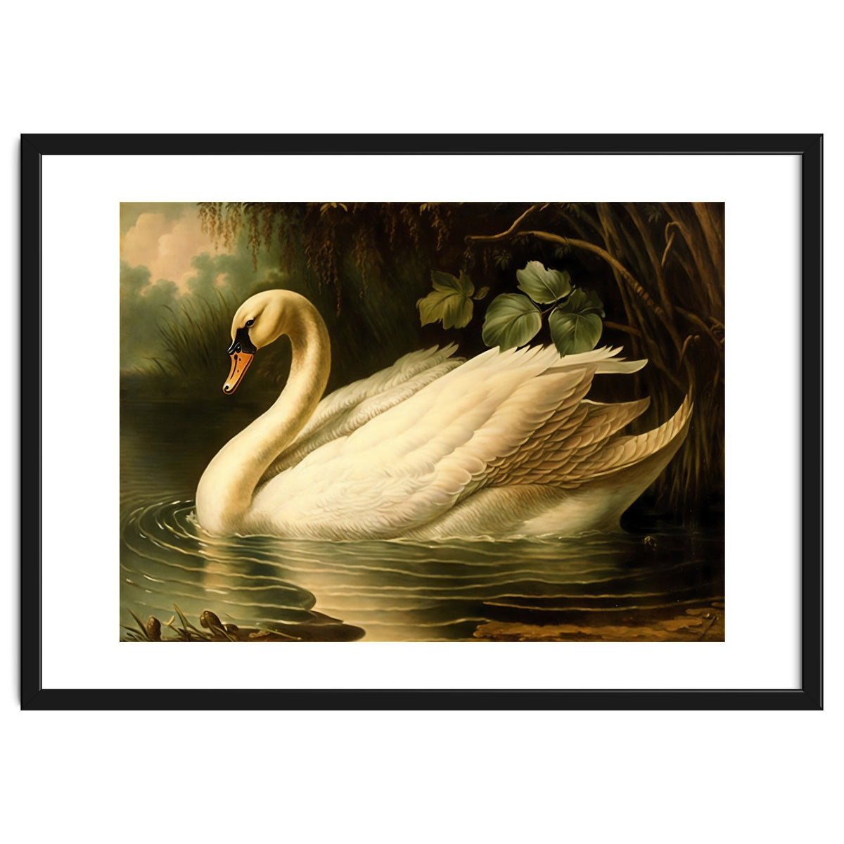 Swan Classic Painting