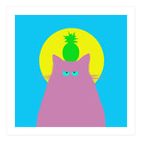 Tropical Lilac Cat  (Print Only) thumbnail