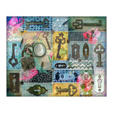 Vintage Key Collage (Print Only) thumbnail