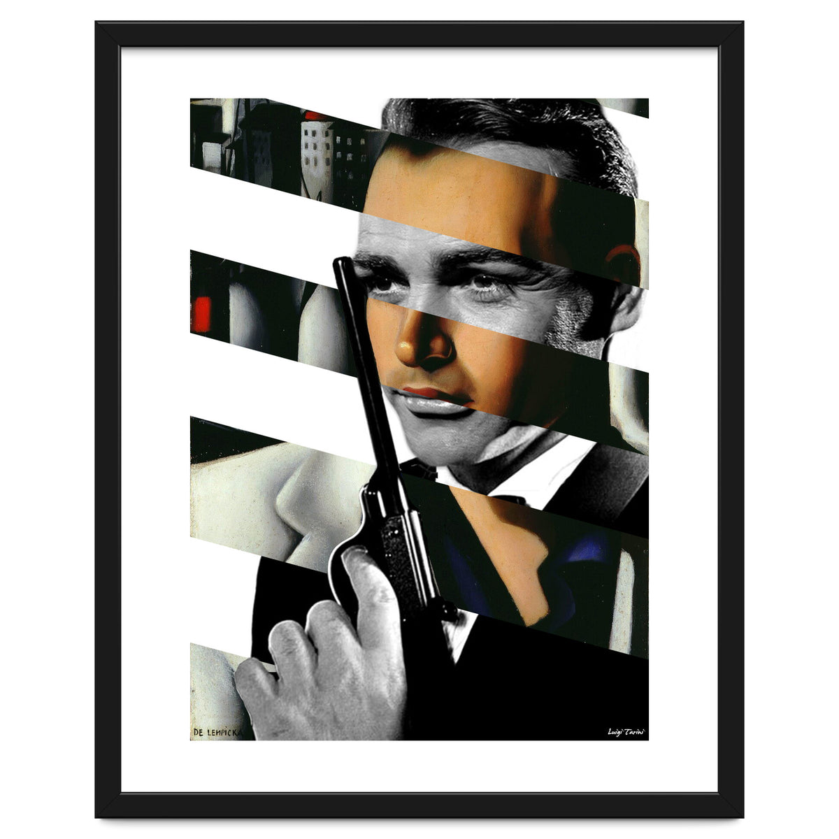 Tamara De Lempicka's Portrait Of Count Vettor Marcello & Sean Connery In James Bond With