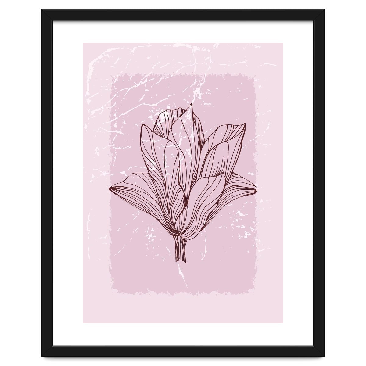 Magnolia Abstract Geometric Nordic