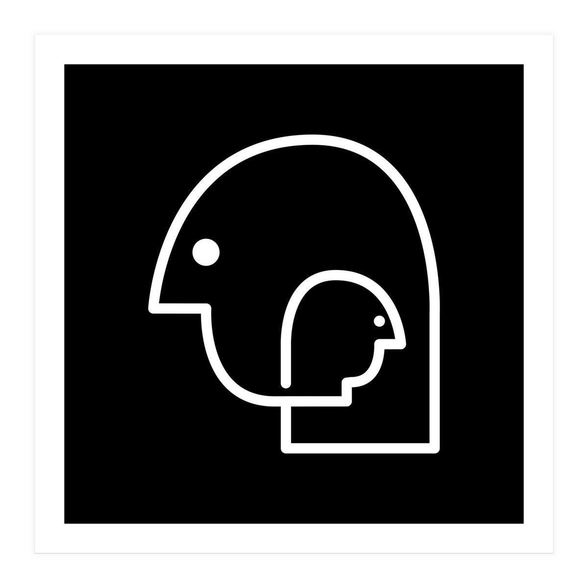 Double Head_Black (Print Only)