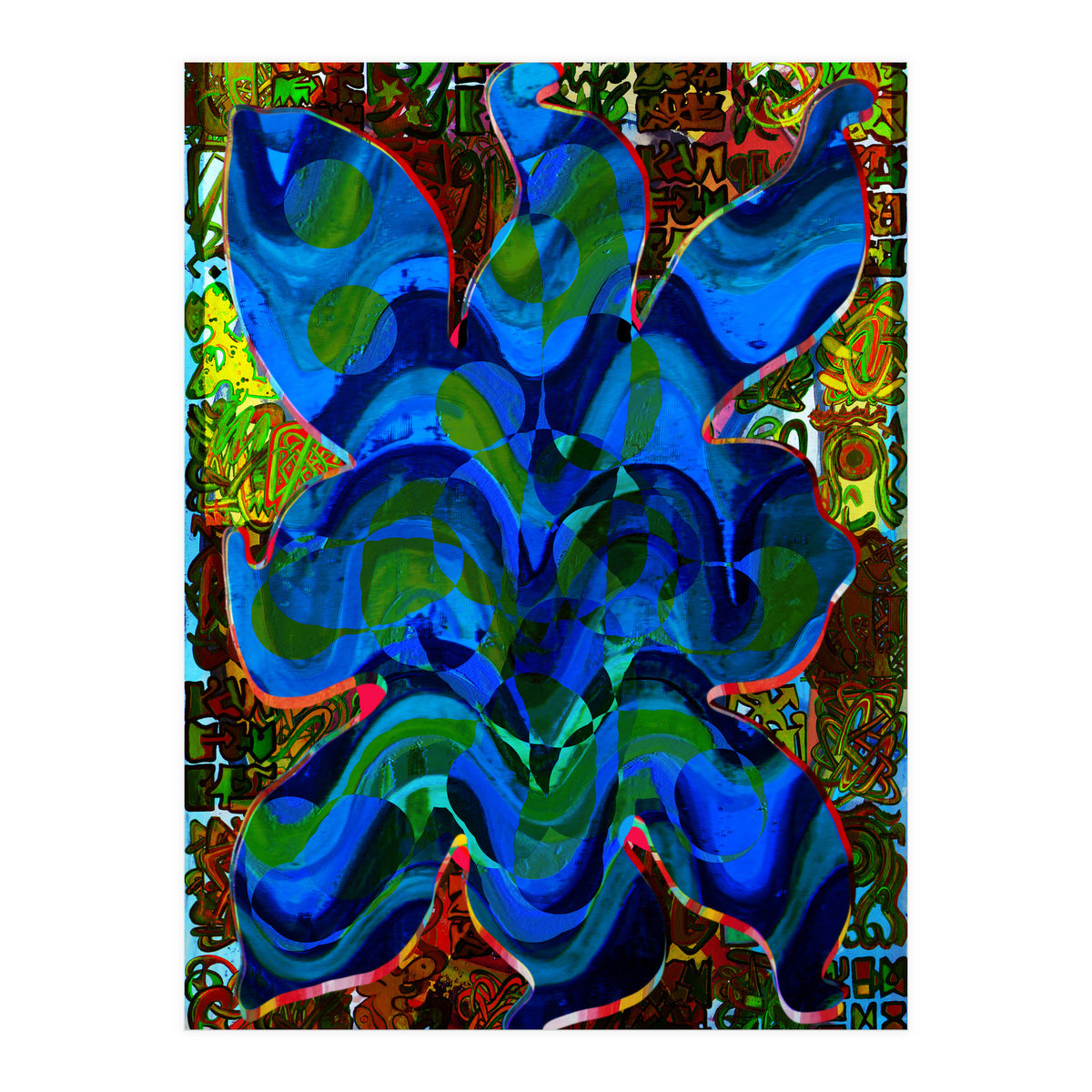 Pop Abstract 2023 Tapiz 106 (Print Only)