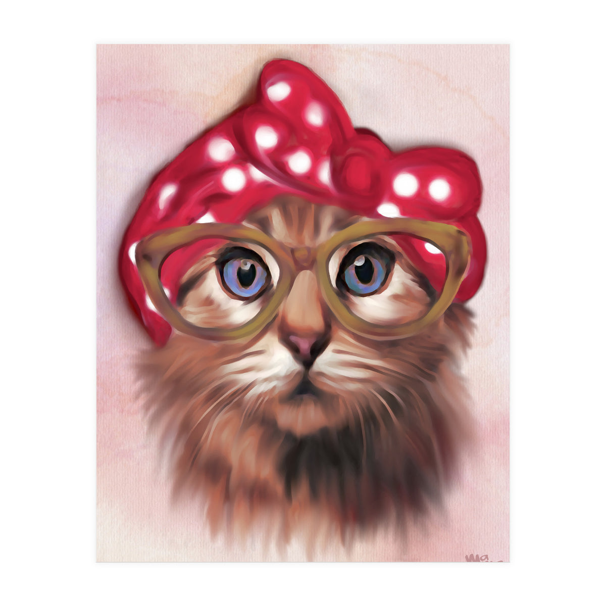 Pinup Cat (Print Only)