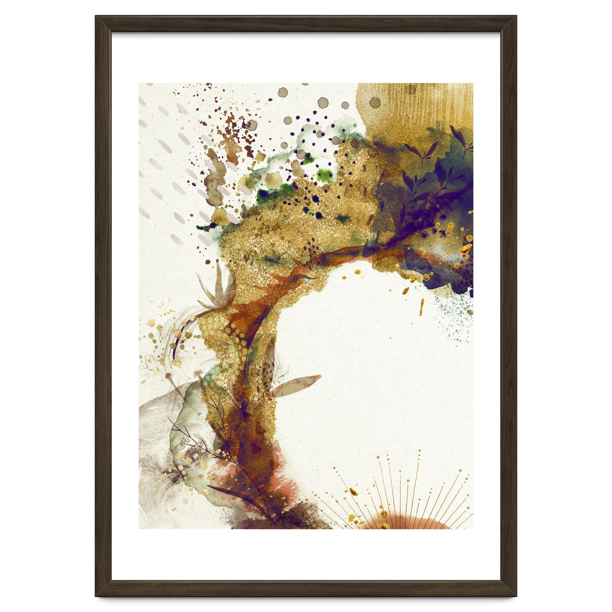 Abstract Floral - Autumn Winds