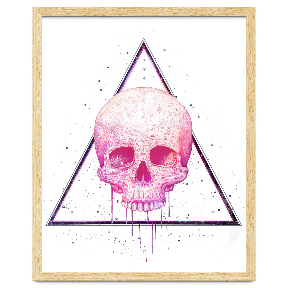 Skull In Triangle