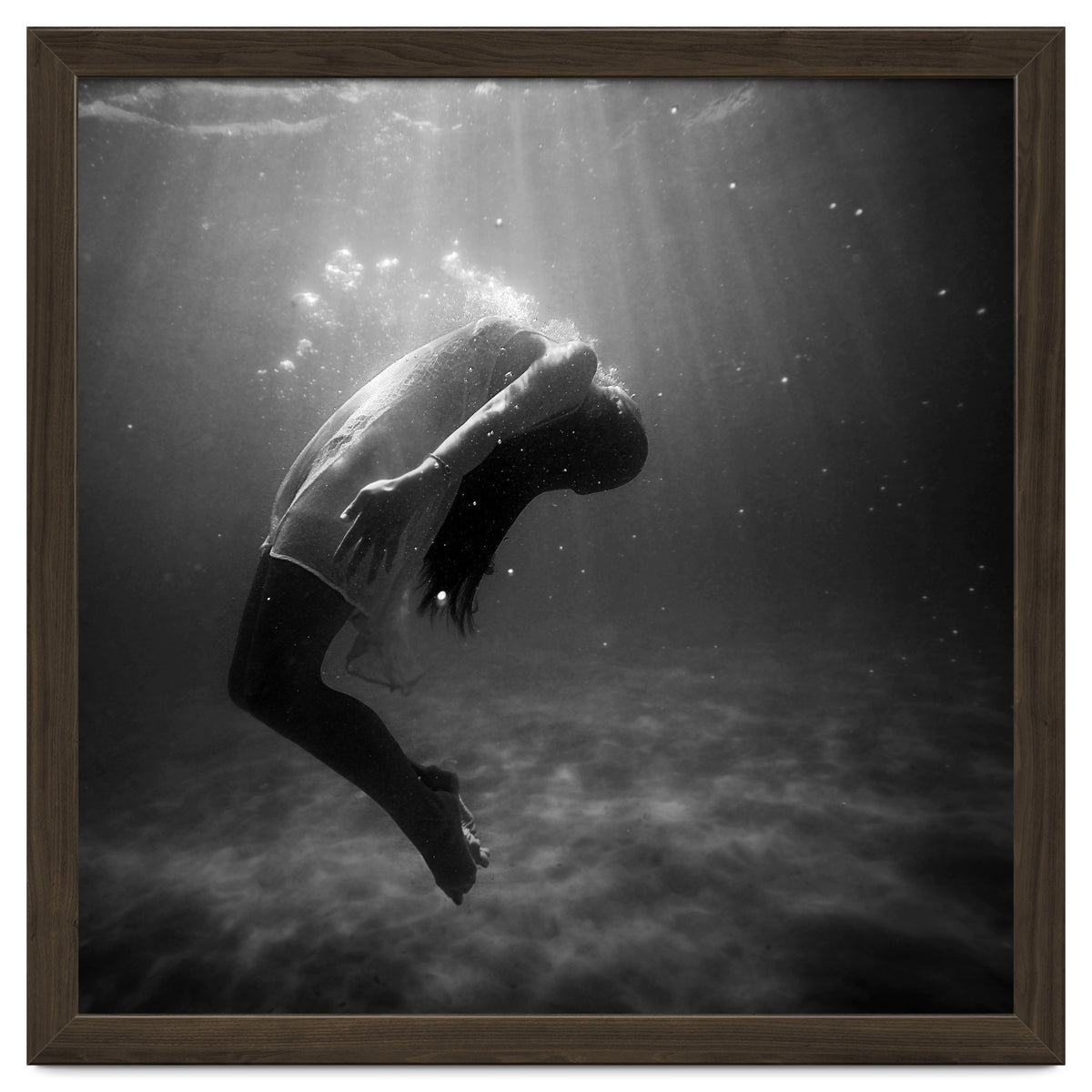 Woman Inside The Water