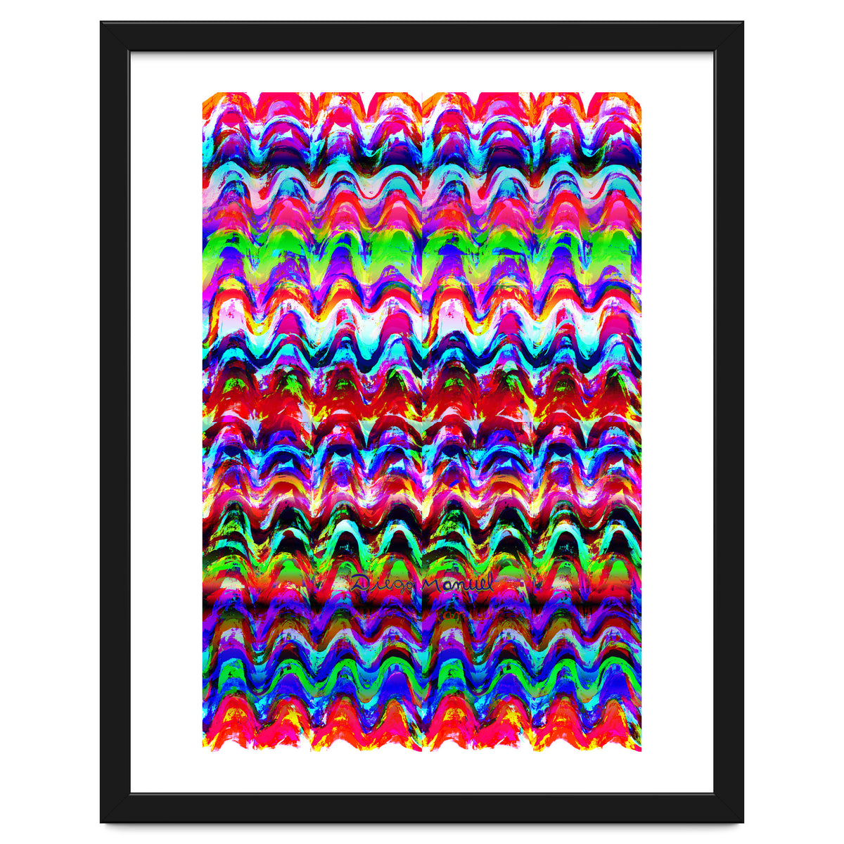 Pop abstract color full