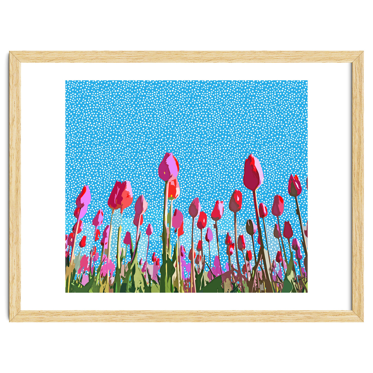 Tiptoe through the tulips with me