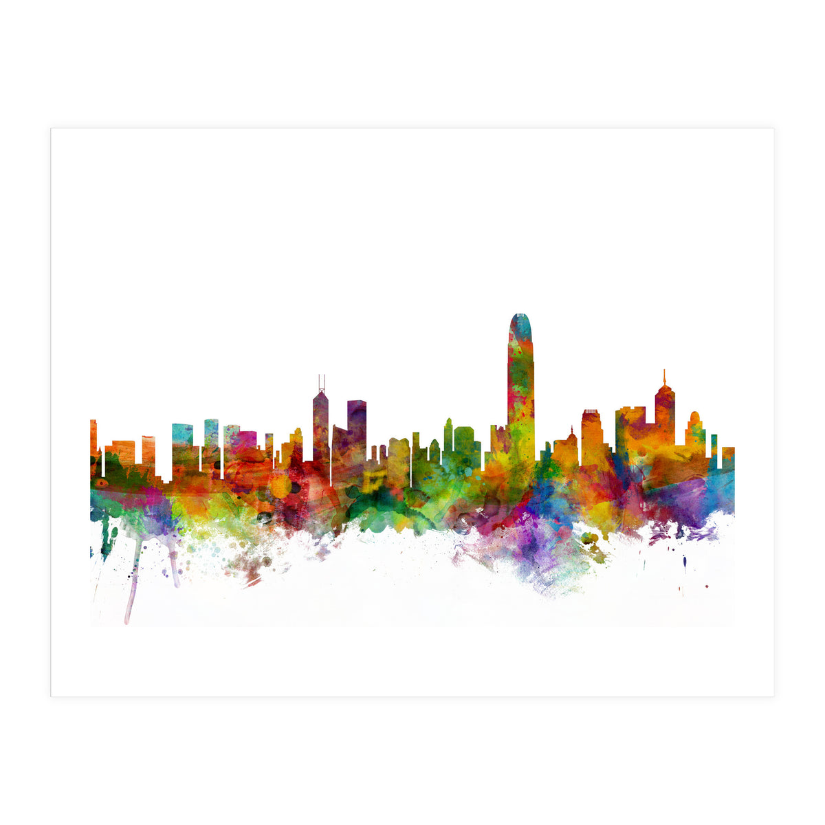 Hong Kong Skyline (Print Only)